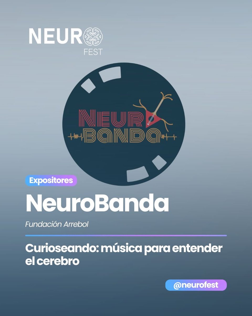 Afiche de Neurobanda en la NeuroFest 2026