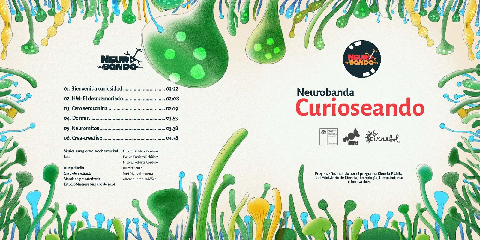 Cancionero de Neurobanda, página 1