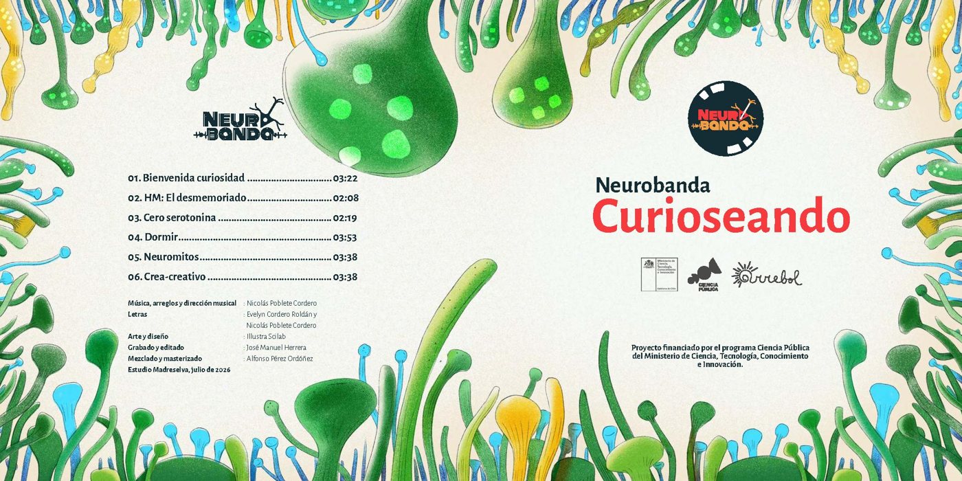 Portada del cancionero ilustrado de Neurobanda